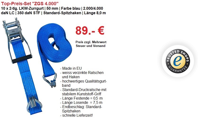 Sonder-Angebot LKW Set 10 Stück 4 to. Trusted Shop geprüft